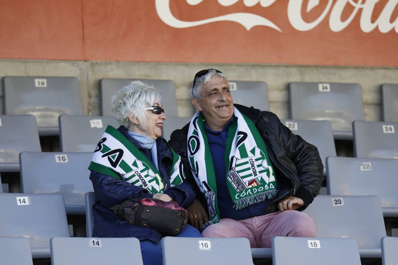 La grada del Córdoba-Elche, en imágenes