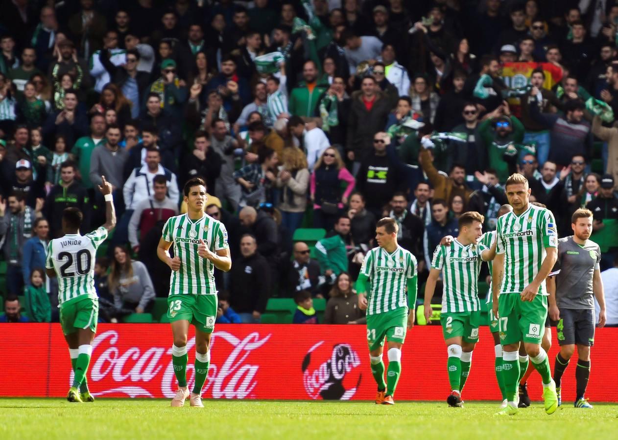 Las mejores imágenes del Betis y el Real Sociedad