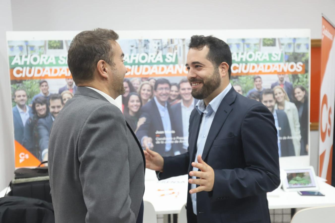 La noche electoral en la sede de Ciudadanos en Córdoba, en imágenes