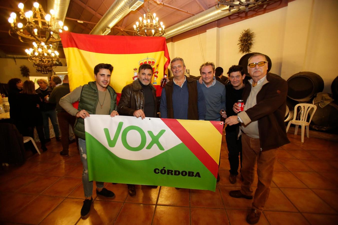 En imágenes, la celebración de Vox en Córdoba