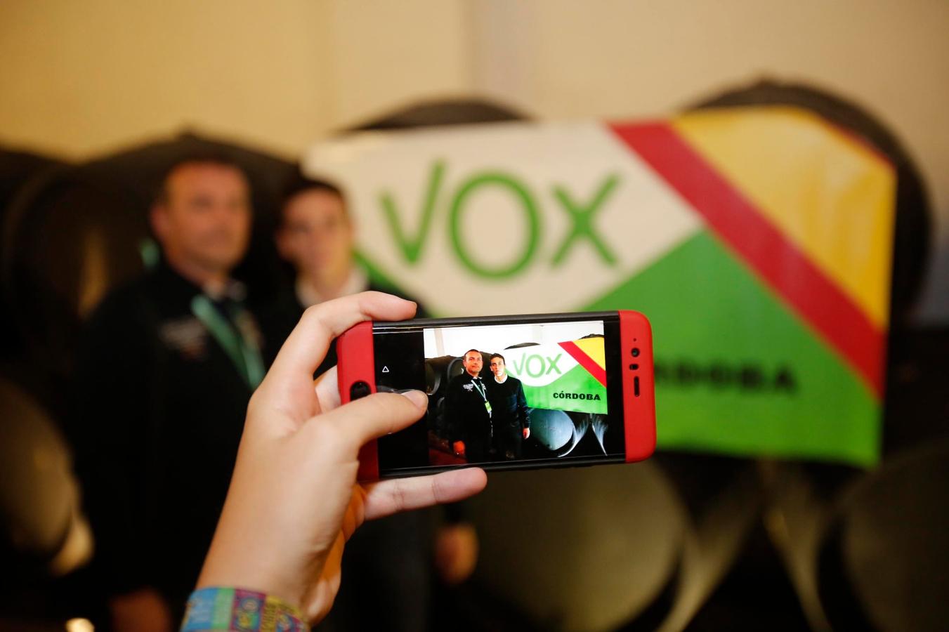 En imágenes, la celebración de Vox en Córdoba