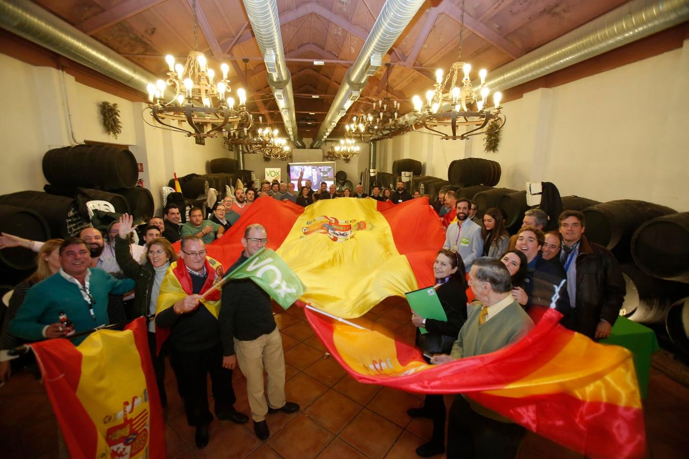 En imágenes, la celebración de Vox en Córdoba