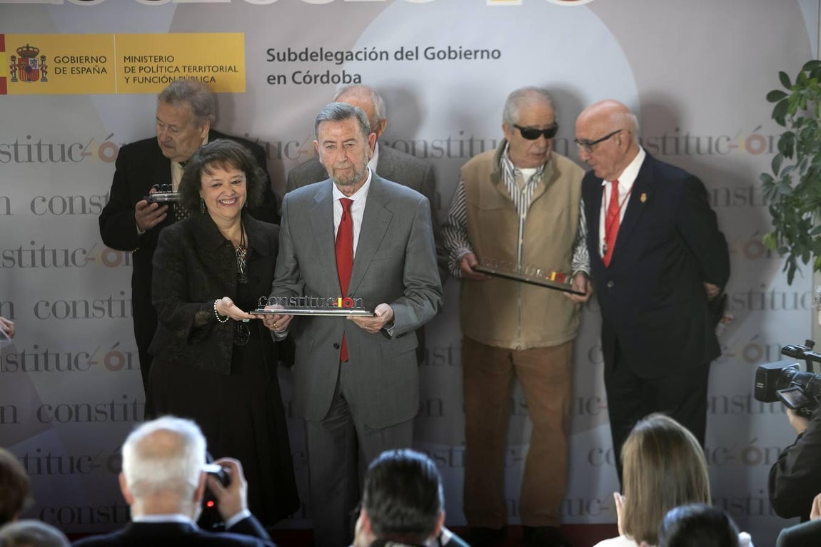 La celebración de los 40 años de la Constitución en Córdoba, en imágenes