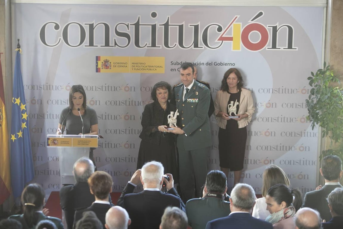 La celebración de los 40 años de la Constitución en Córdoba, en imágenes