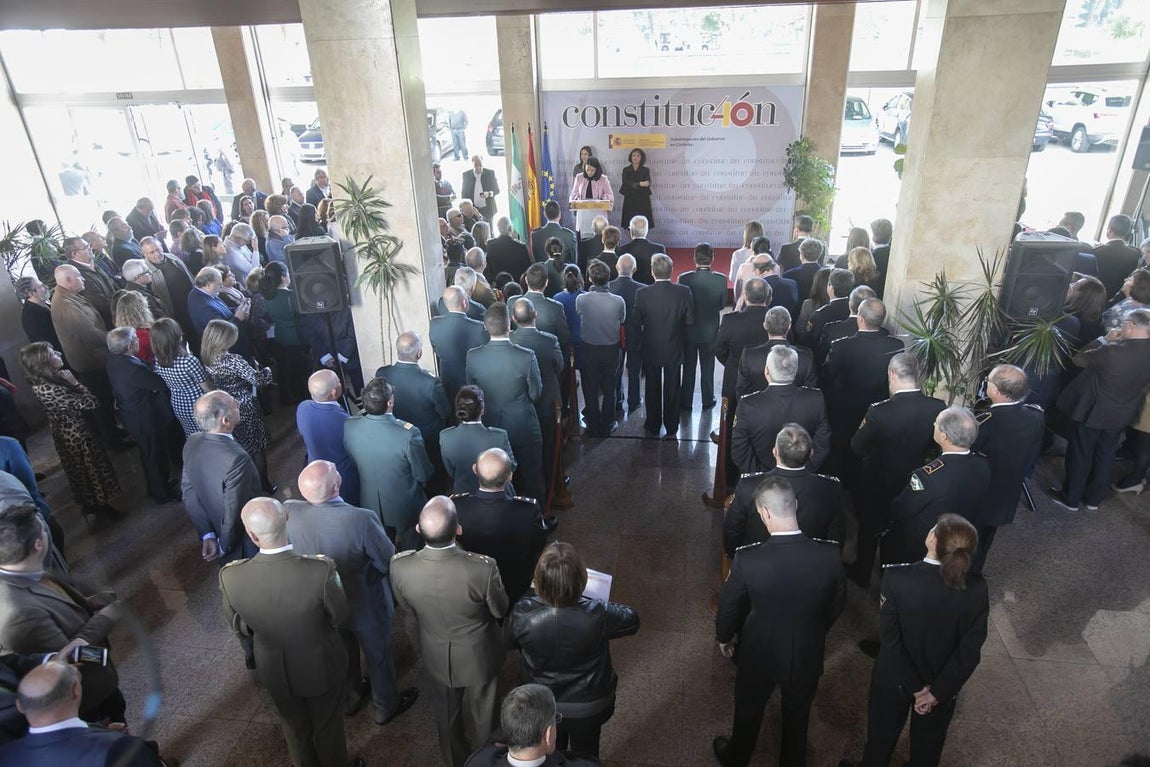 La celebración de los 40 años de la Constitución en Córdoba, en imágenes