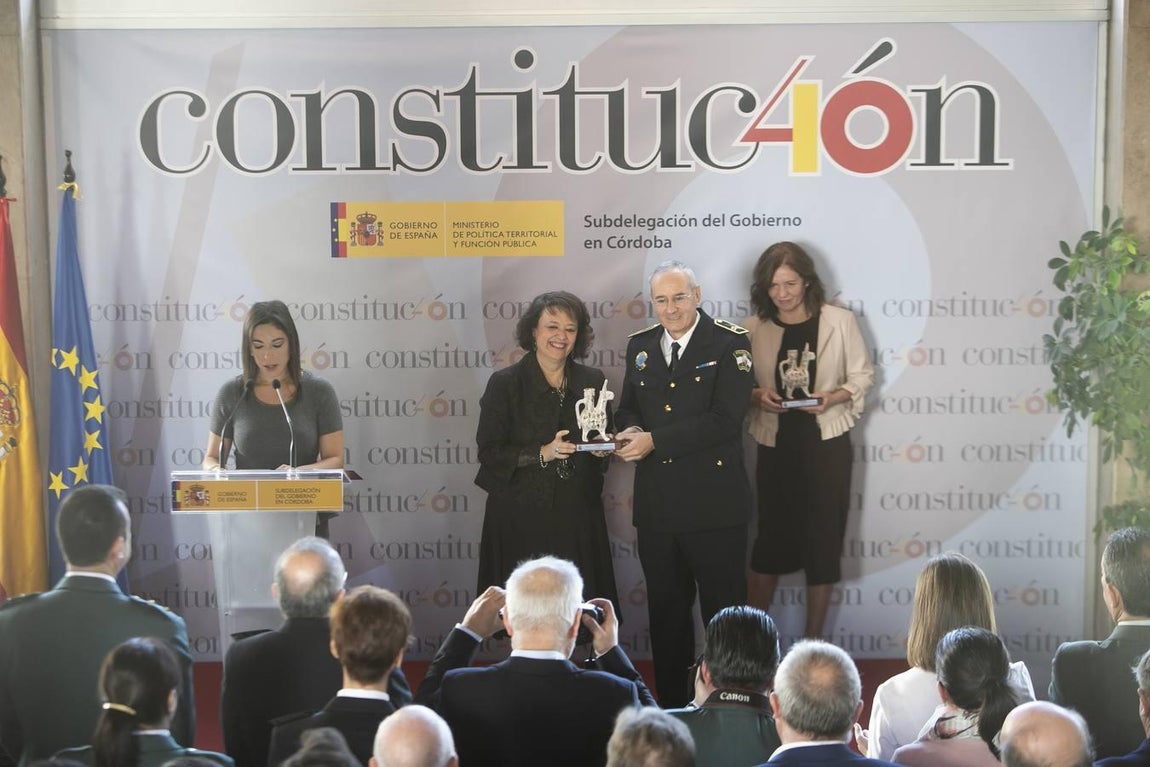 La celebración de los 40 años de la Constitución en Córdoba, en imágenes