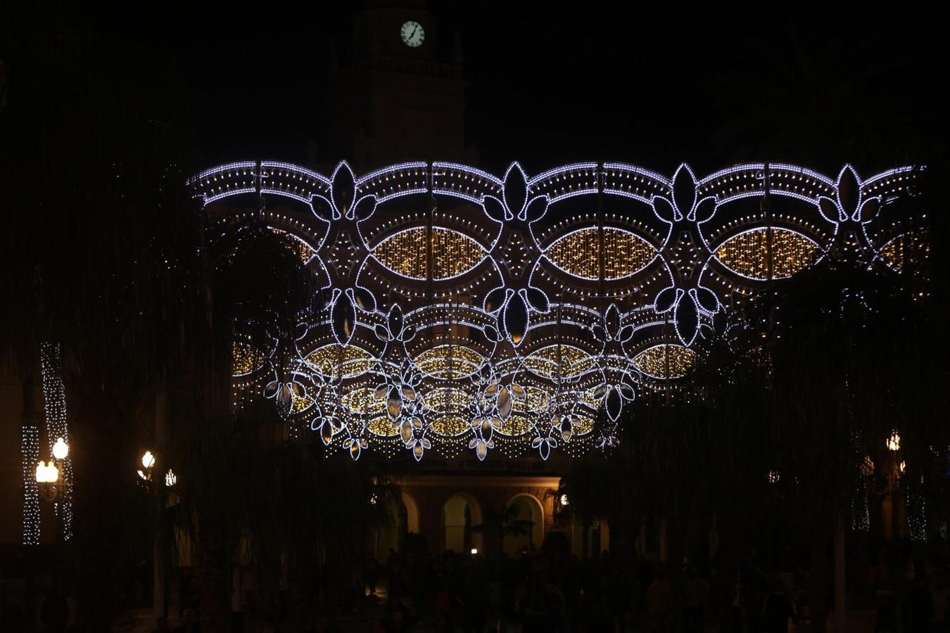 En imágenes: Cádiz enciende su alumbrado navideño