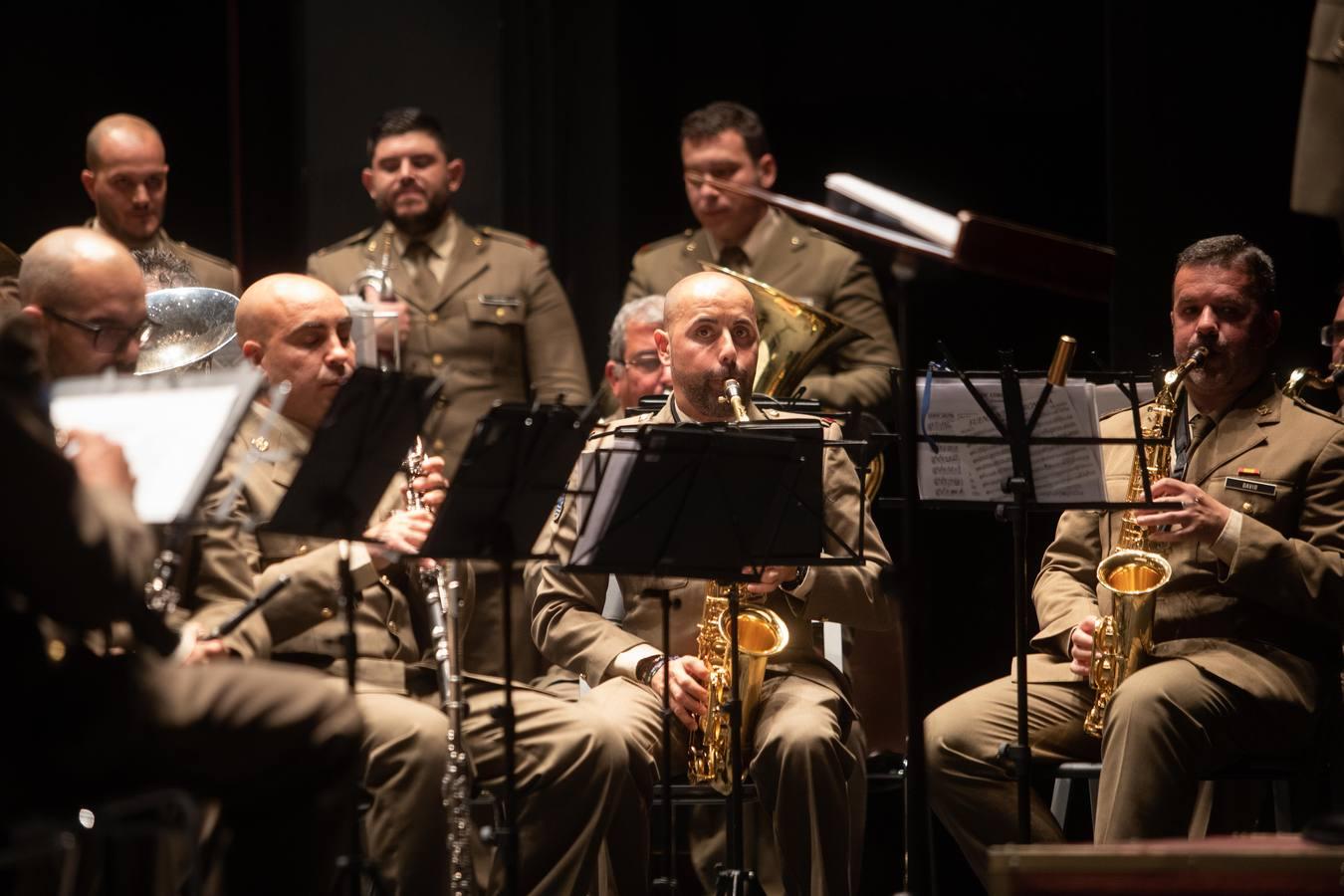 El concierto de la Inmaculada de la BRI X de Córdoba, en imágenes