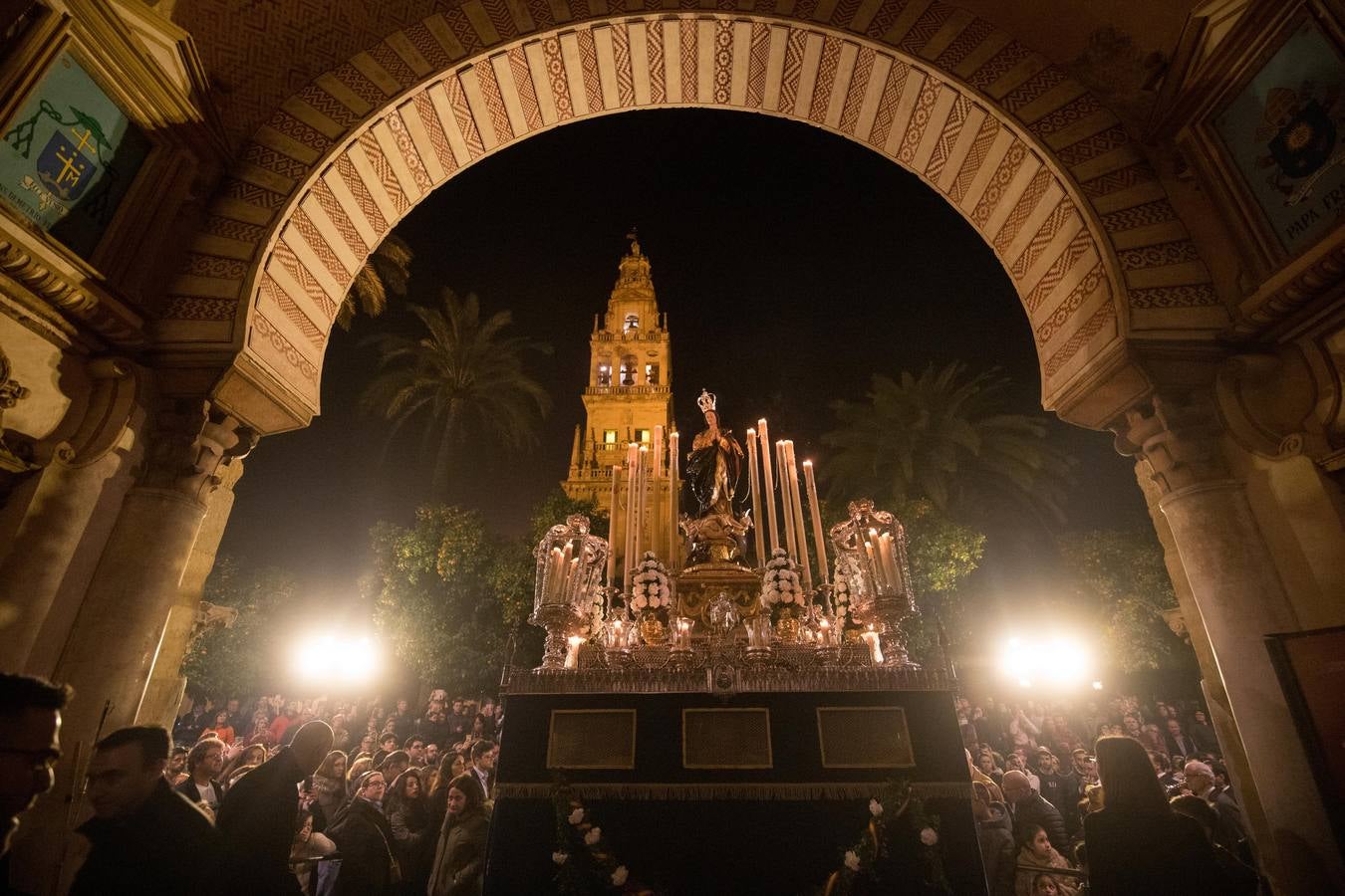 La procesión de la Virgen de la Inmaculada de Córdoba, en imágenes