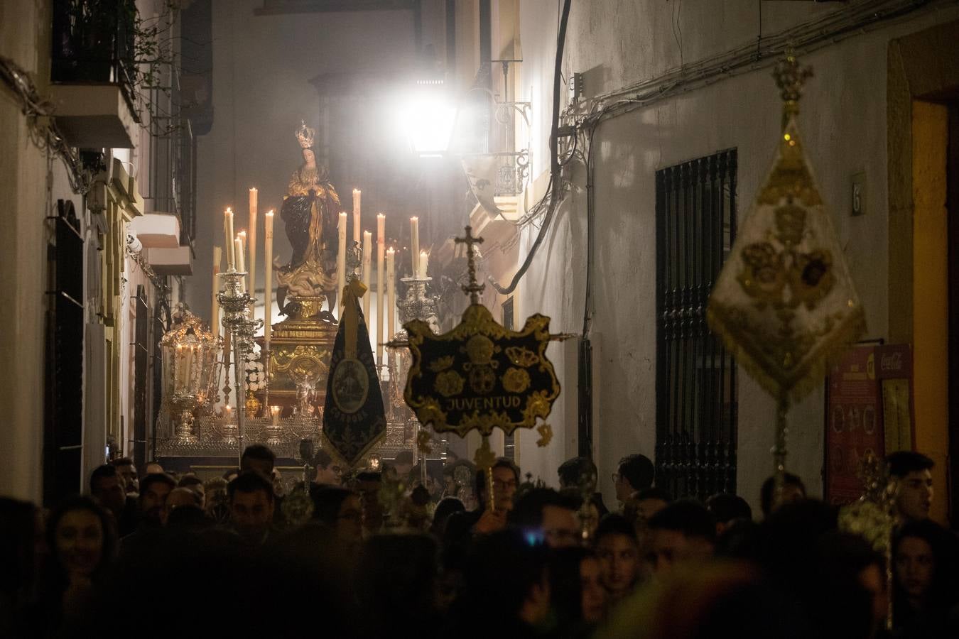 La procesión de la Virgen de la Inmaculada de Córdoba, en imágenes