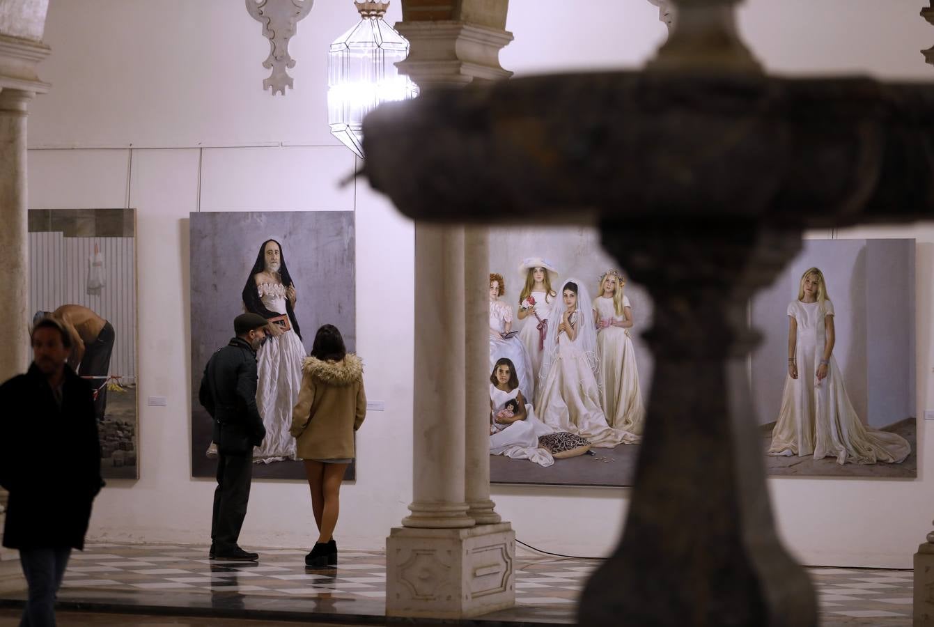 La exposición de pintura de María José Ruiz en Córdoba, en imágenes