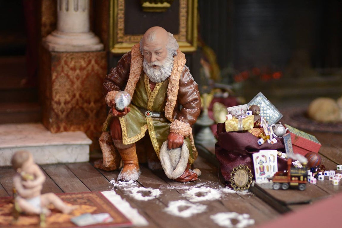 IMÁGENES: ¿Papa Noel en un Belén tradicional de Navidad? Es posible en Cádiz