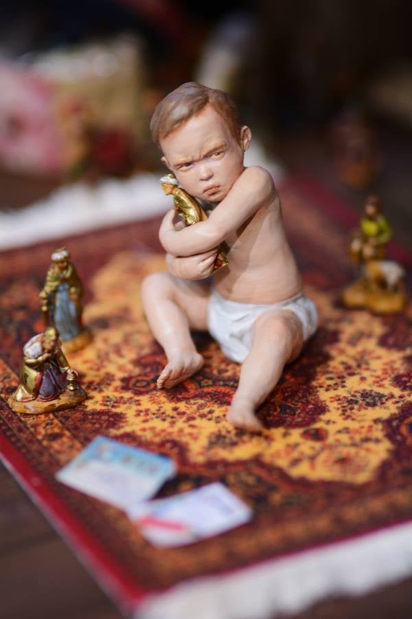 IMÁGENES: ¿Papa Noel en un Belén tradicional de Navidad? Es posible en Cádiz