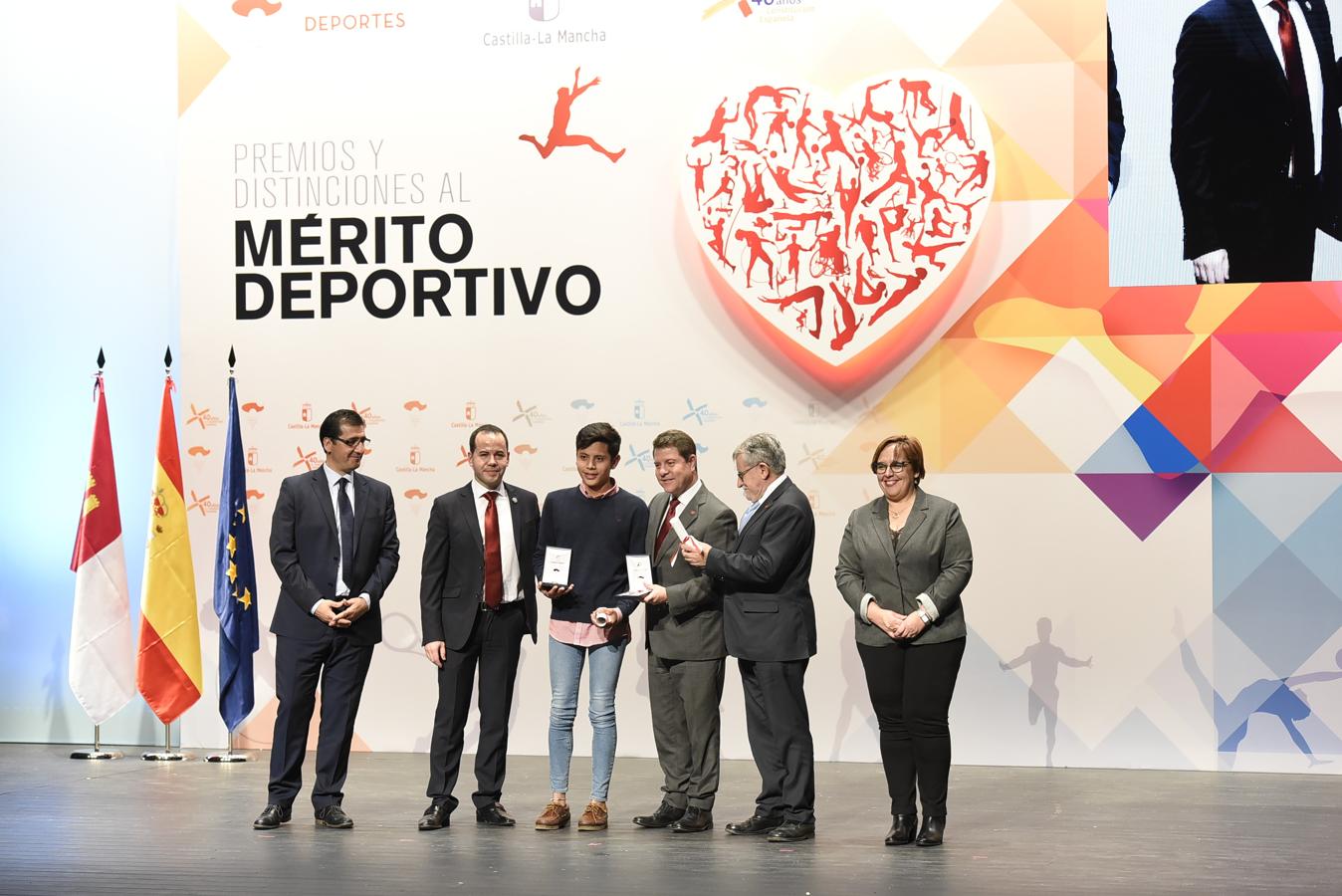 La Gala de Entrega de Premios y Distinciones al Mérito Deportivo, en imágenes