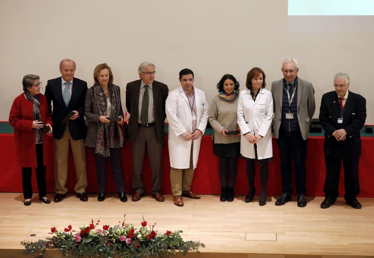 La despedida a más de 200 jubilados del Hospital Reina Sofía, en imágenes