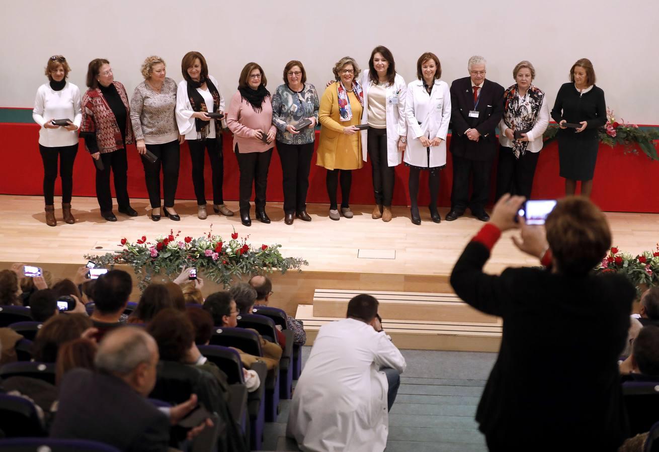 La despedida a más de 200 jubilados del Hospital Reina Sofía, en imágenes