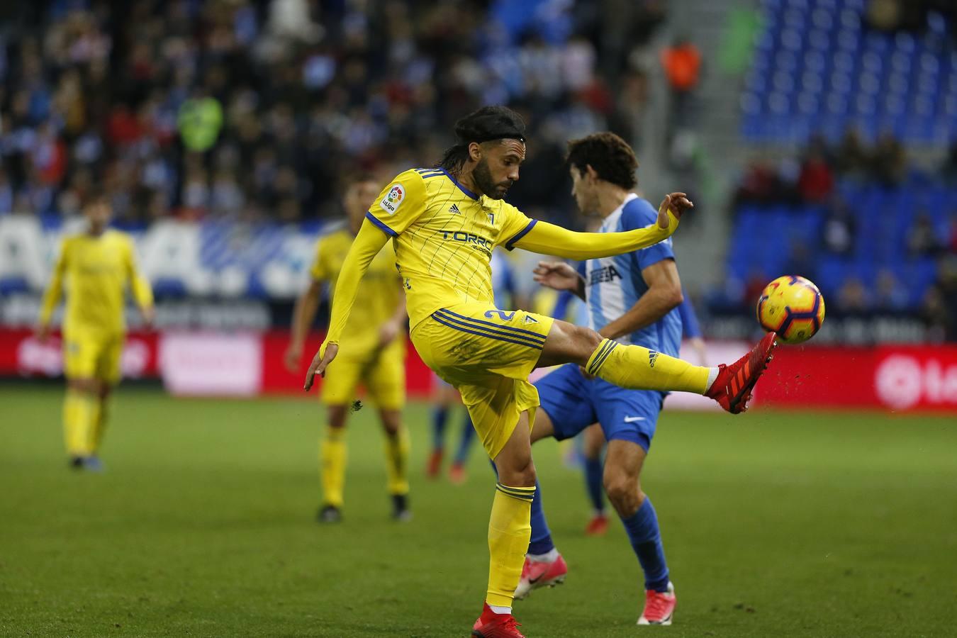 Las imágenes del partido Málaga-Cádiz CF