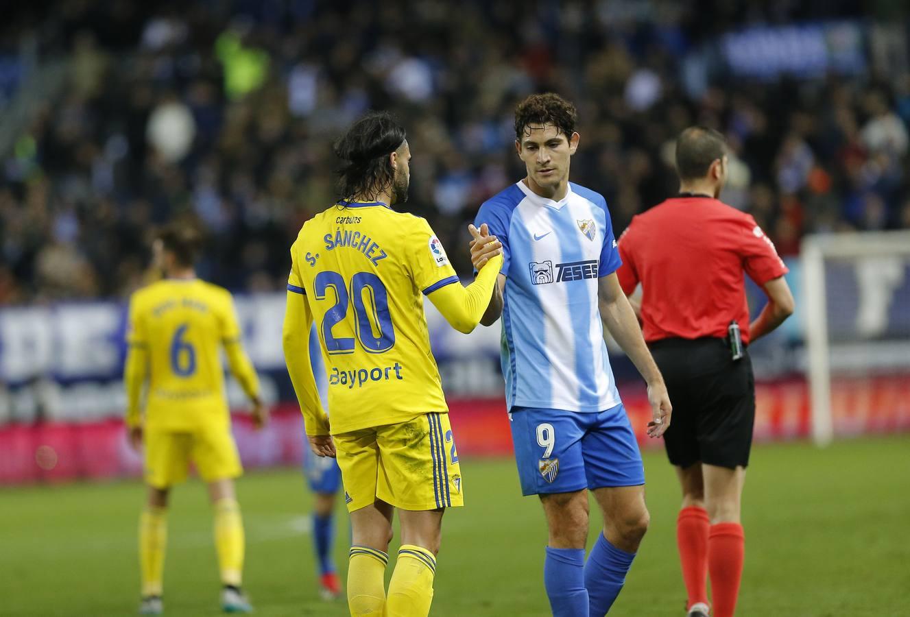 Las imágenes del partido Málaga-Cádiz CF