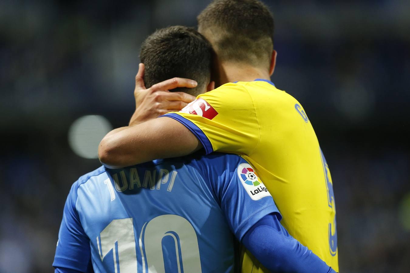 Las imágenes del partido Málaga-Cádiz CF