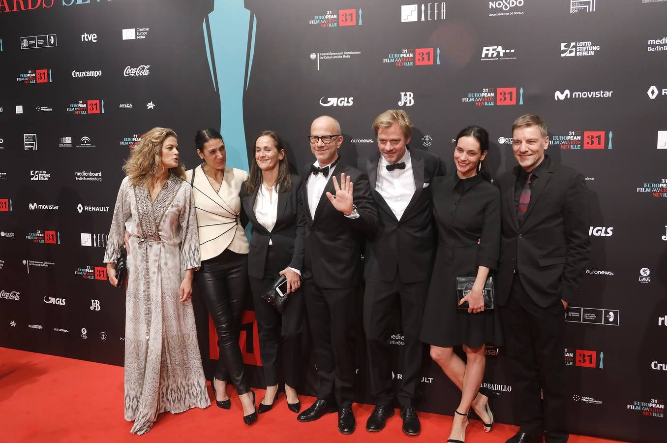 Fotogalería: Todos los rostros conocidos que acudieron a los Premios de la Academia de Cine Europeo en Sevilla (y II)