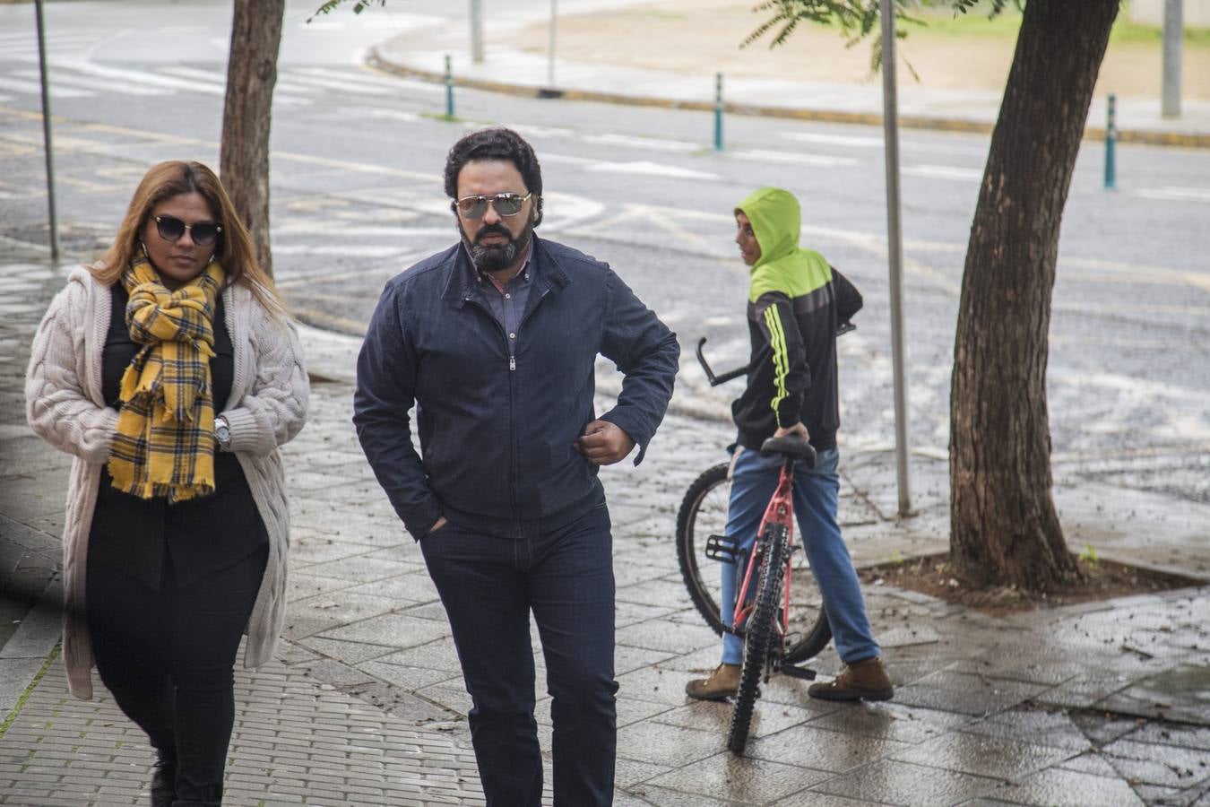 Saray Montoya, prima de Farruquito y participante en Supervivientes, junto a su marido, Jorge Rubio