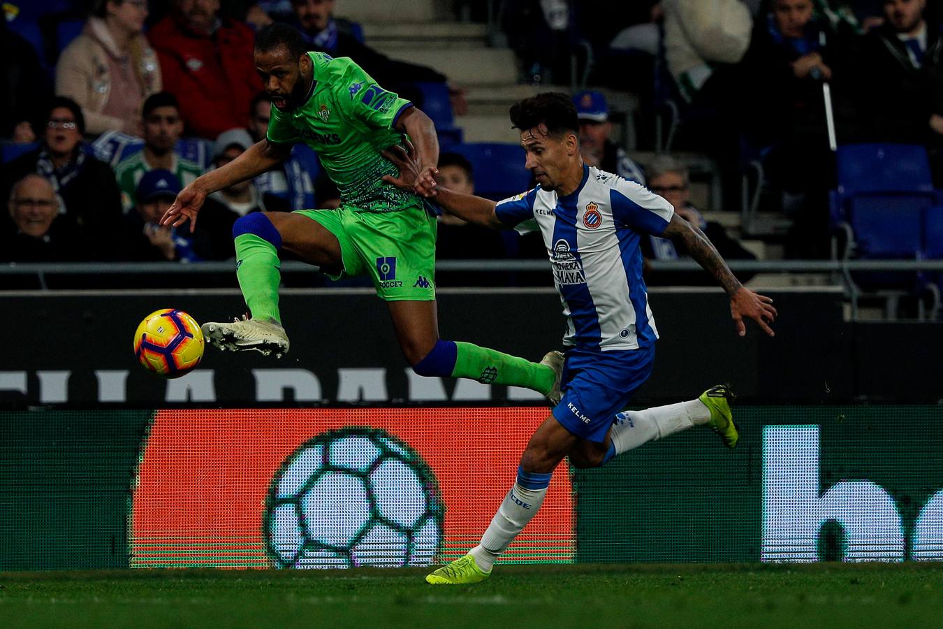 Sexto partido consecutivo sin perder del Real Betis y tercera victoria seguida de los verdiblancos en LaLiga, la que los pupilos de Quique Setién han conseguido en su visita al RCDE Stadium