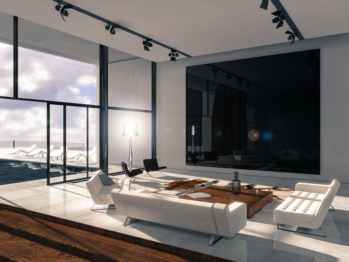 Televisión. Si la ilusión de tu vida es tener una gran televisión, estás más cerca de lo que crees. La firma Titan ha lanzado la pantalla más grande del muno con 370 pulgadas. La propia marca se encarga de instalarlo y cuesta 1,7 millones de euros.