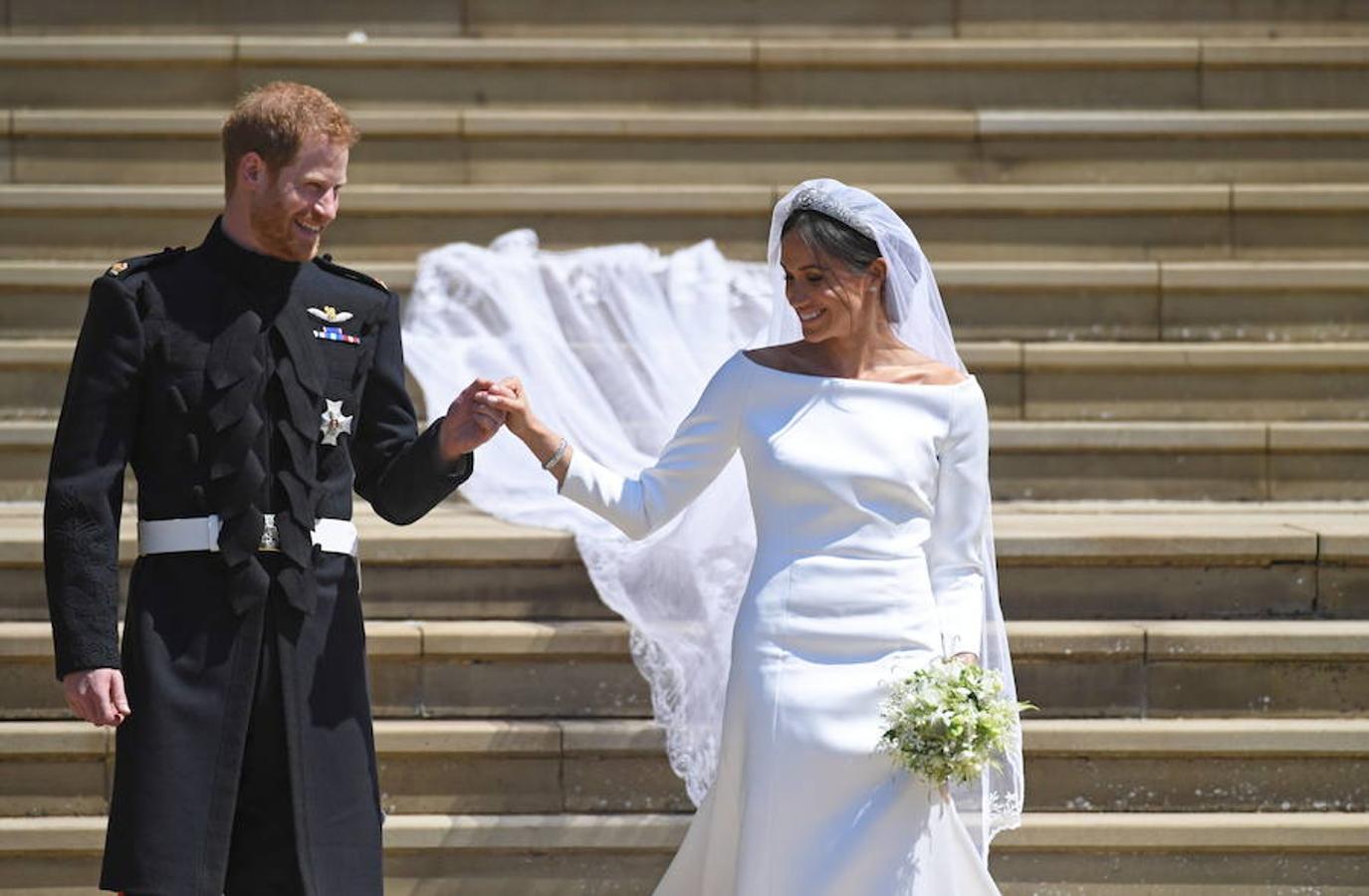 Boda real del príncipe Harry, duque de Sussex, y Meghan Markle en la capilla de San Jorge, en el Castillode Windsor. 