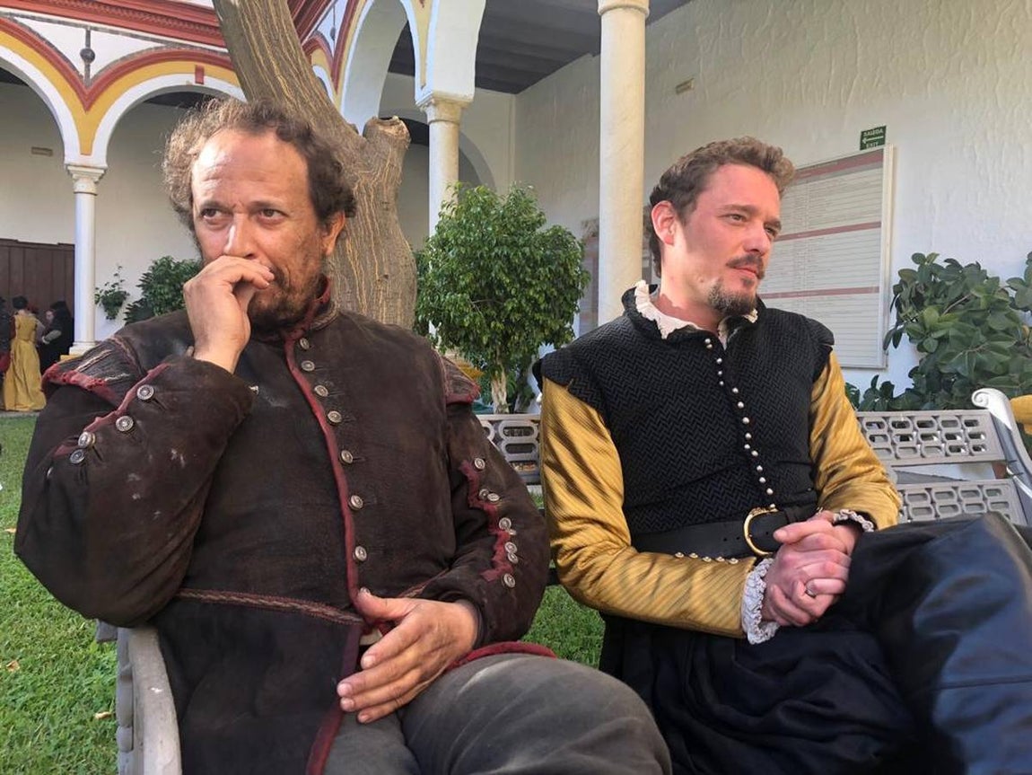 Luis Callejo (Conrado) y Federico Aguado (Pontecorbo). 