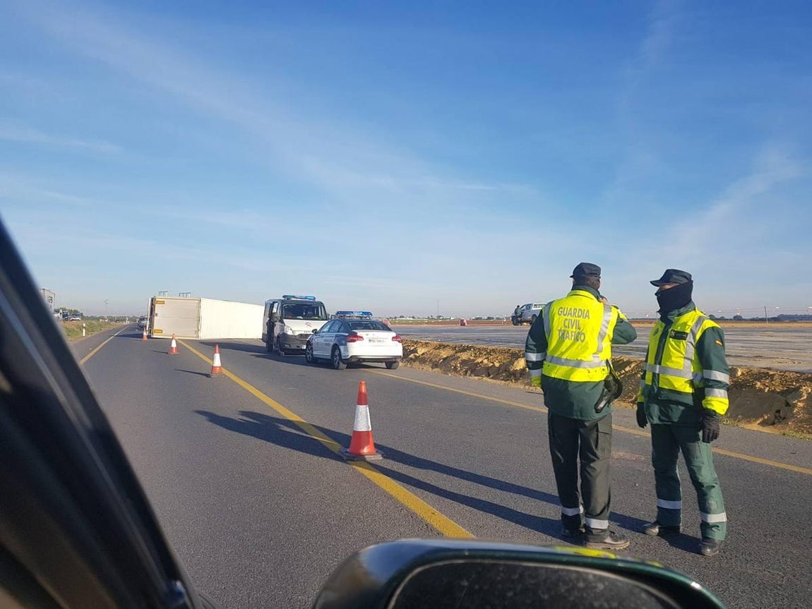 En imágenes, el accidente mortal en la N-IV