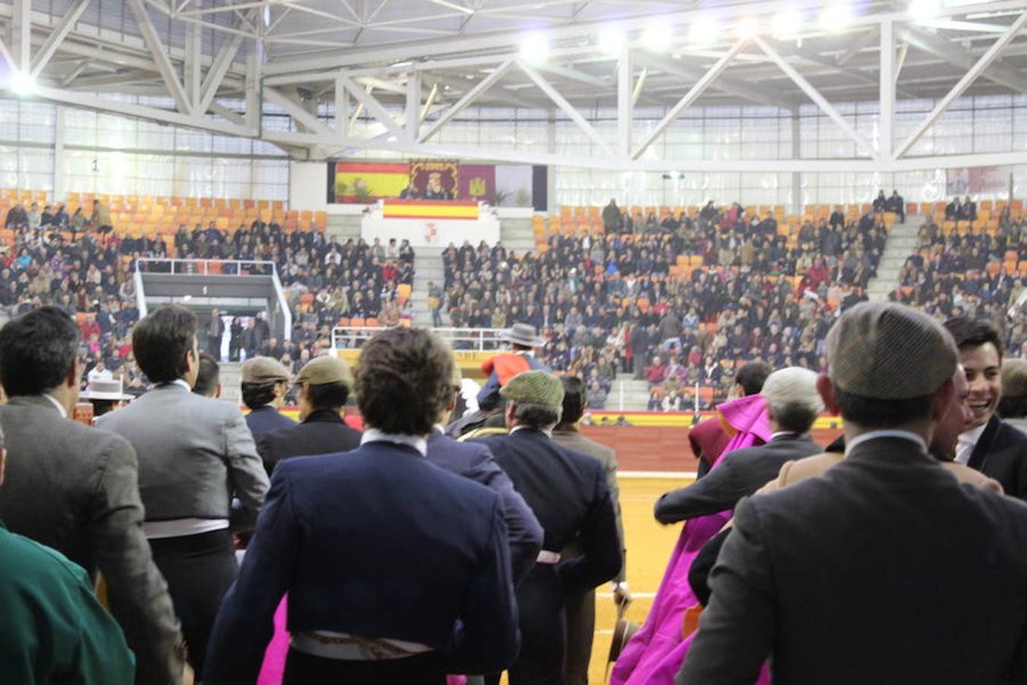 Festival taurino a beneficio de los damnificados por las riadas en Cebolla en 2018