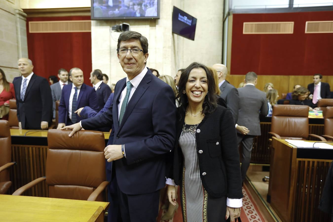 En imágenes, la constitución del Parlamento de Andalucía para la XI Legislatura