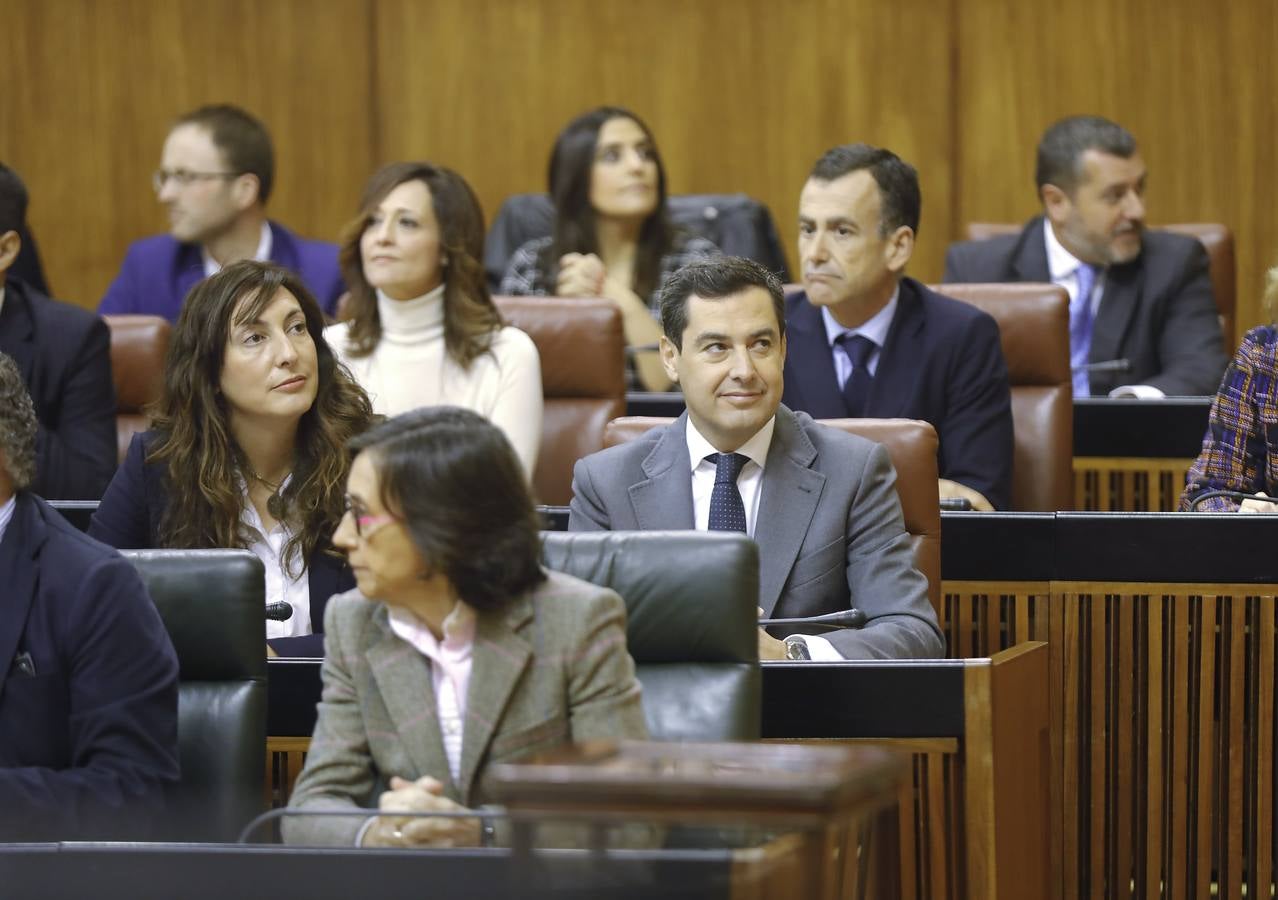 En imágenes, la constitución del Parlamento de Andalucía para la XI Legislatura