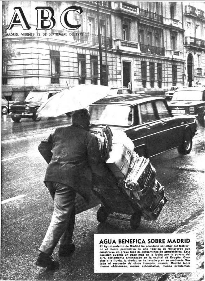 Las portadas históricas de ABC sobre la contaminación