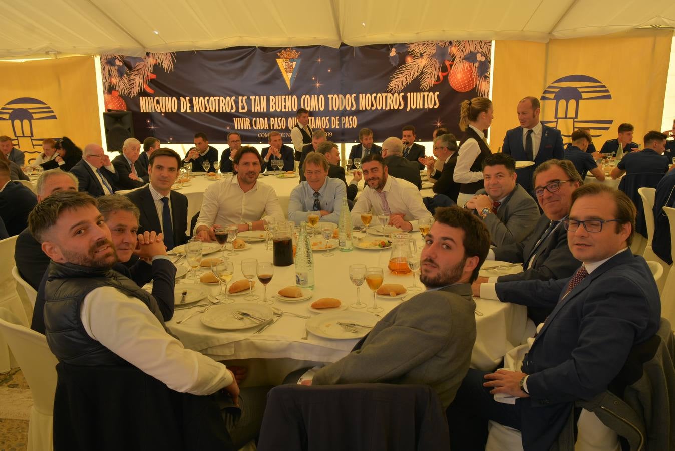 El almuerzo de Navidad del Cádiz CF, en imágenes