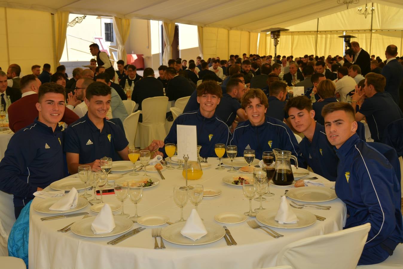 El almuerzo de Navidad del Cádiz CF, en imágenes