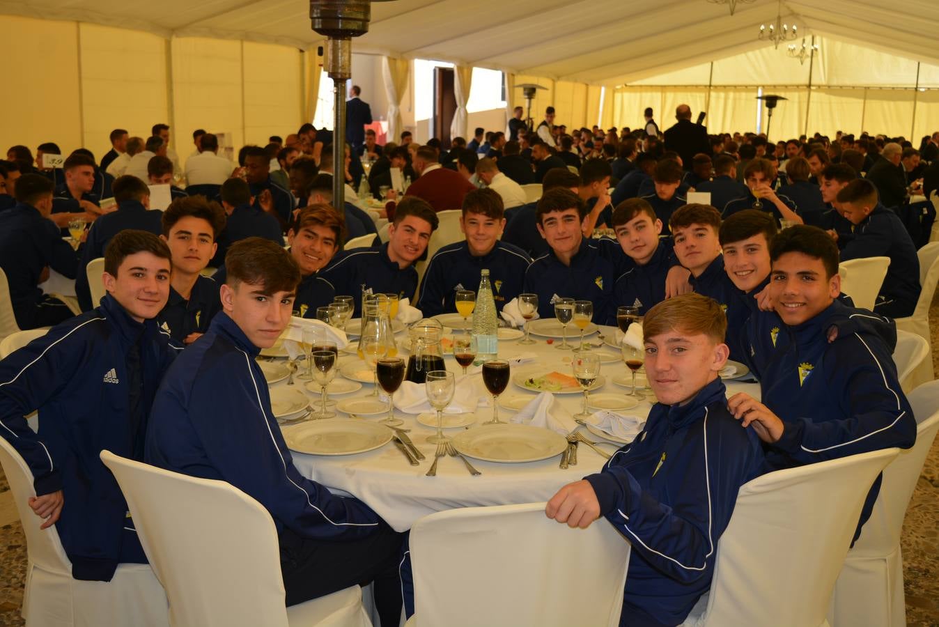 El almuerzo de Navidad del Cádiz CF, en imágenes