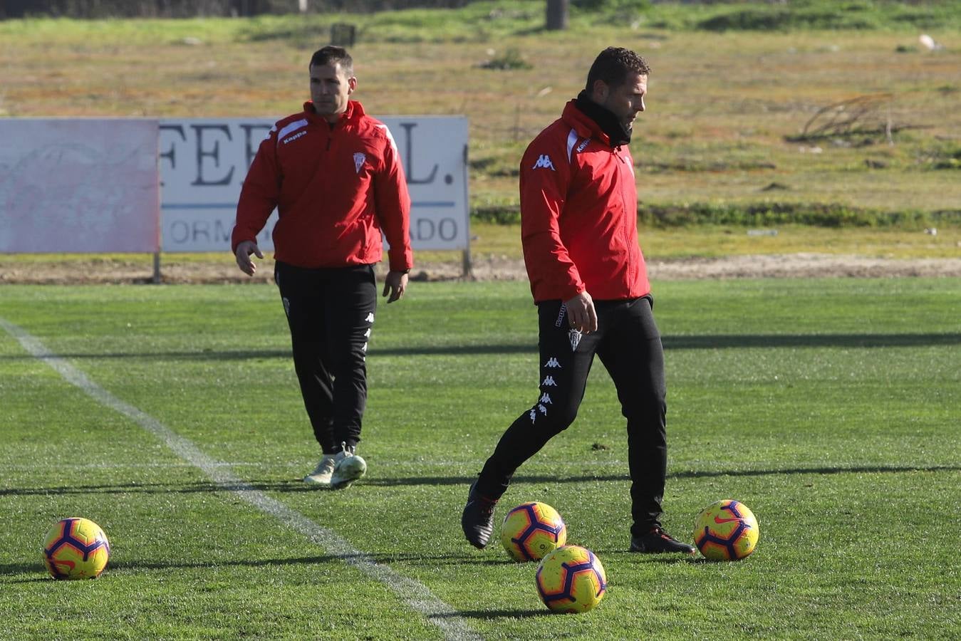 El primer entreno del año a puerta abierta, en imágenes