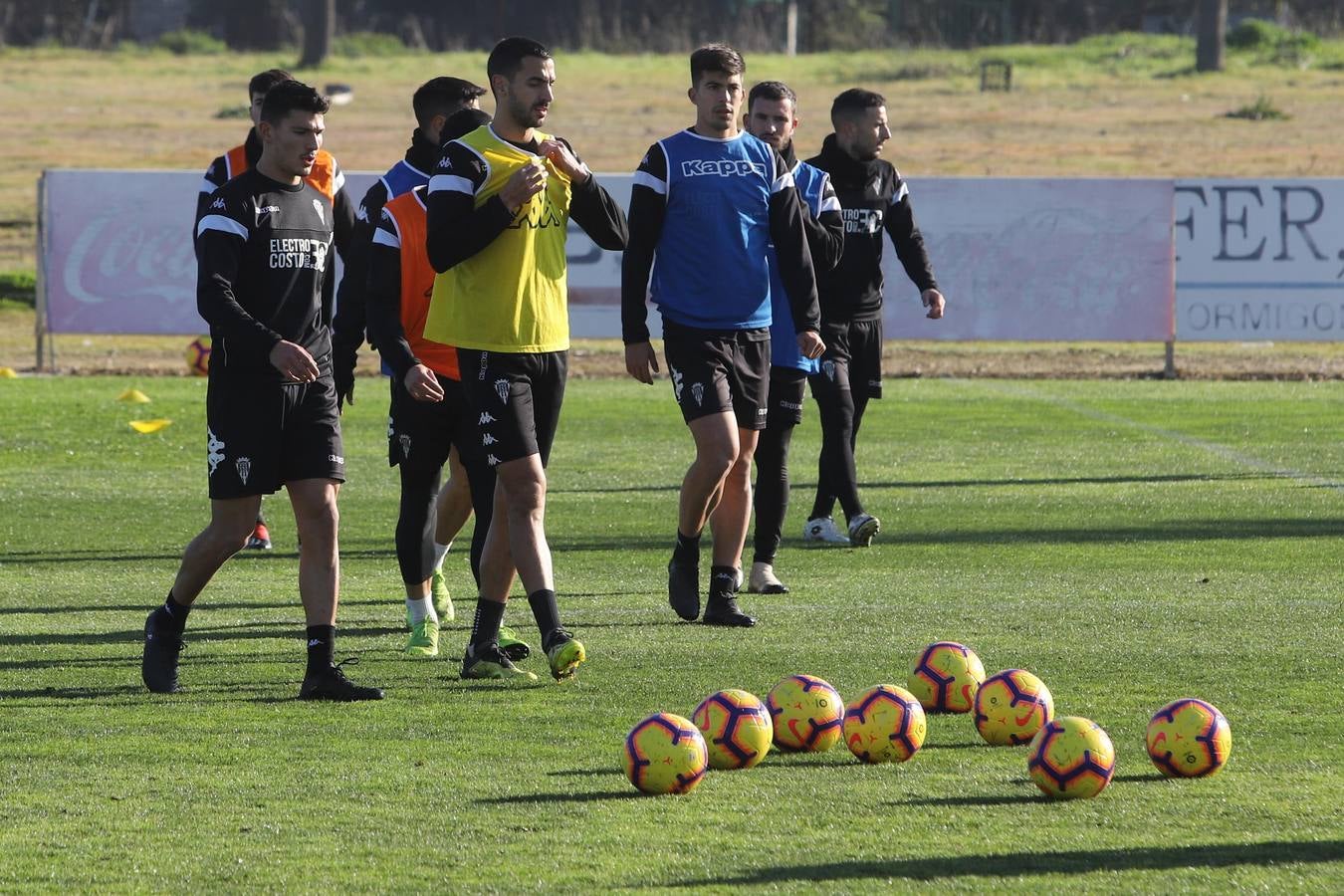 El primer entreno del año a puerta abierta, en imágenes