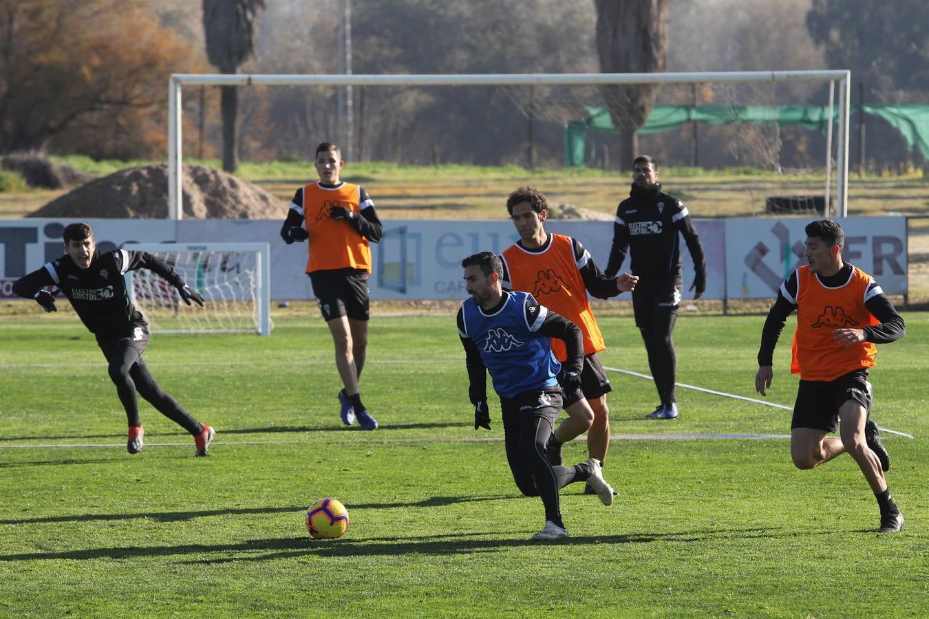 El primer entreno del año a puerta abierta, en imágenes