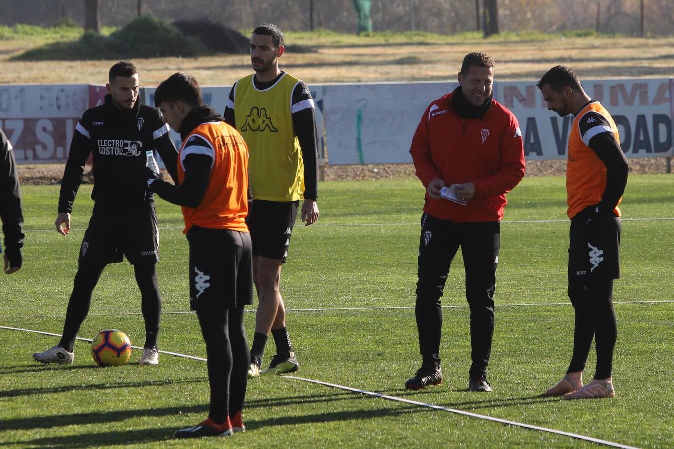 El primer entreno del año a puerta abierta, en imágenes