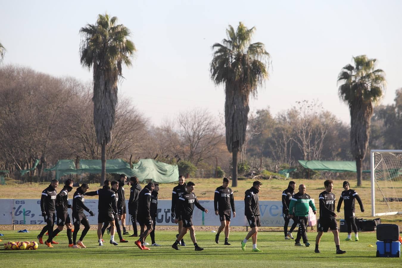 El primer entreno del año a puerta abierta, en imágenes