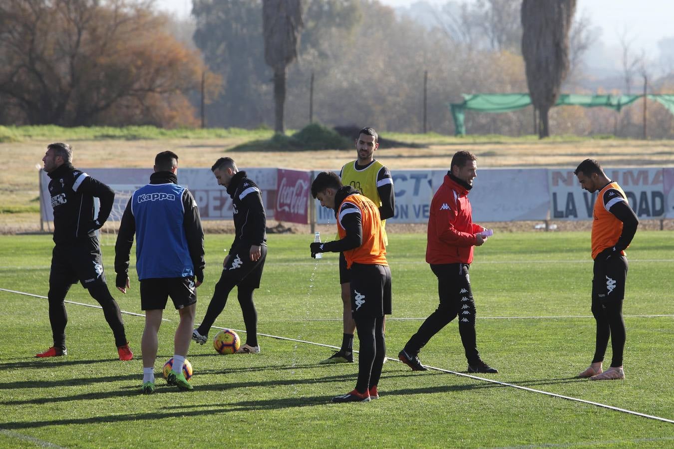 El primer entreno del año a puerta abierta, en imágenes