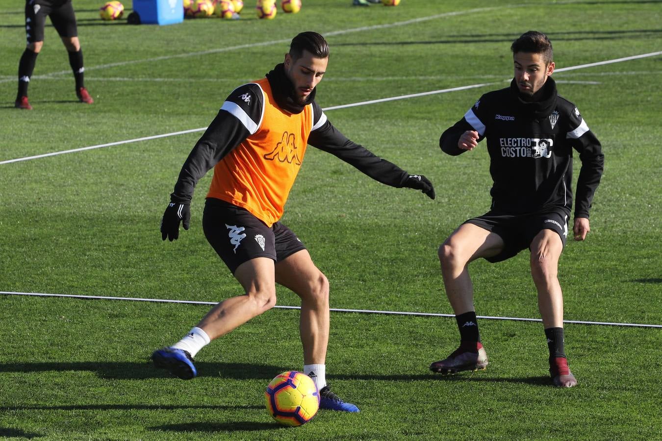 El primer entreno del año a puerta abierta, en imágenes