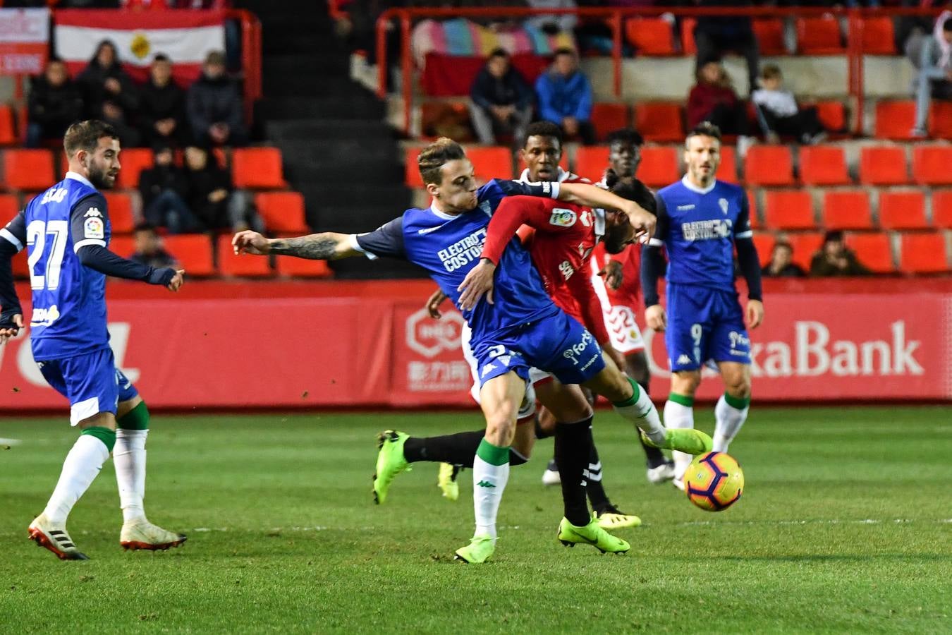 La derrota del Córdoba CF ante el Nástic, en imágenes