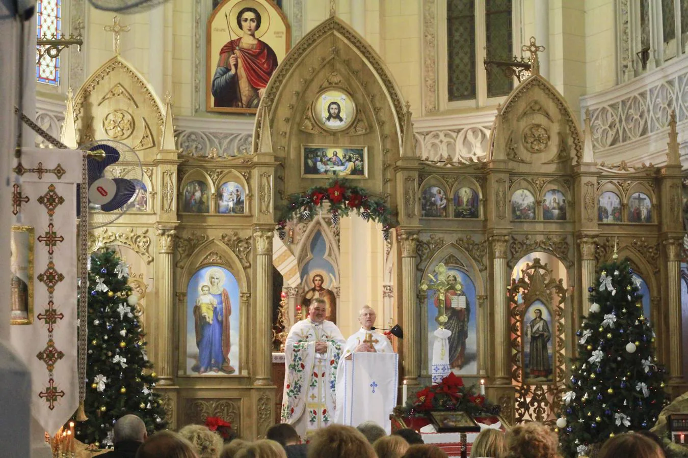 La celebración de la Navidad de la comunidad bizantina en Sevilla