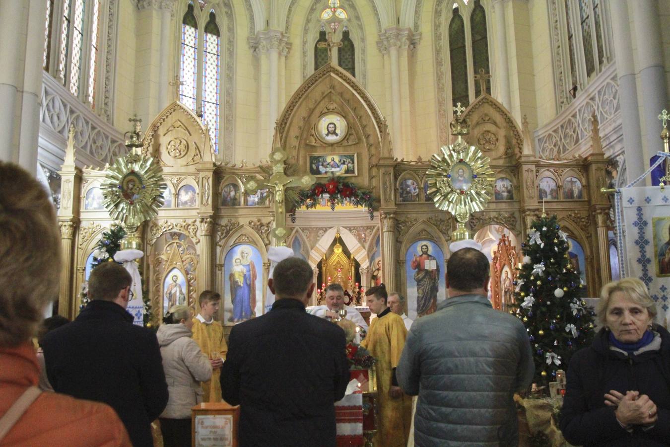 La celebración de la Navidad de la comunidad bizantina en Sevilla