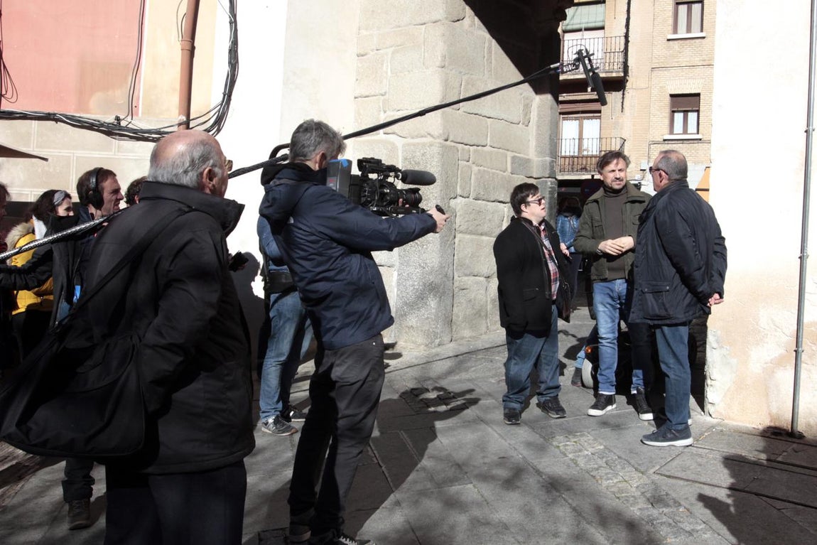 José Mota, «el Langui» y Pablo Pineda, por Toledo