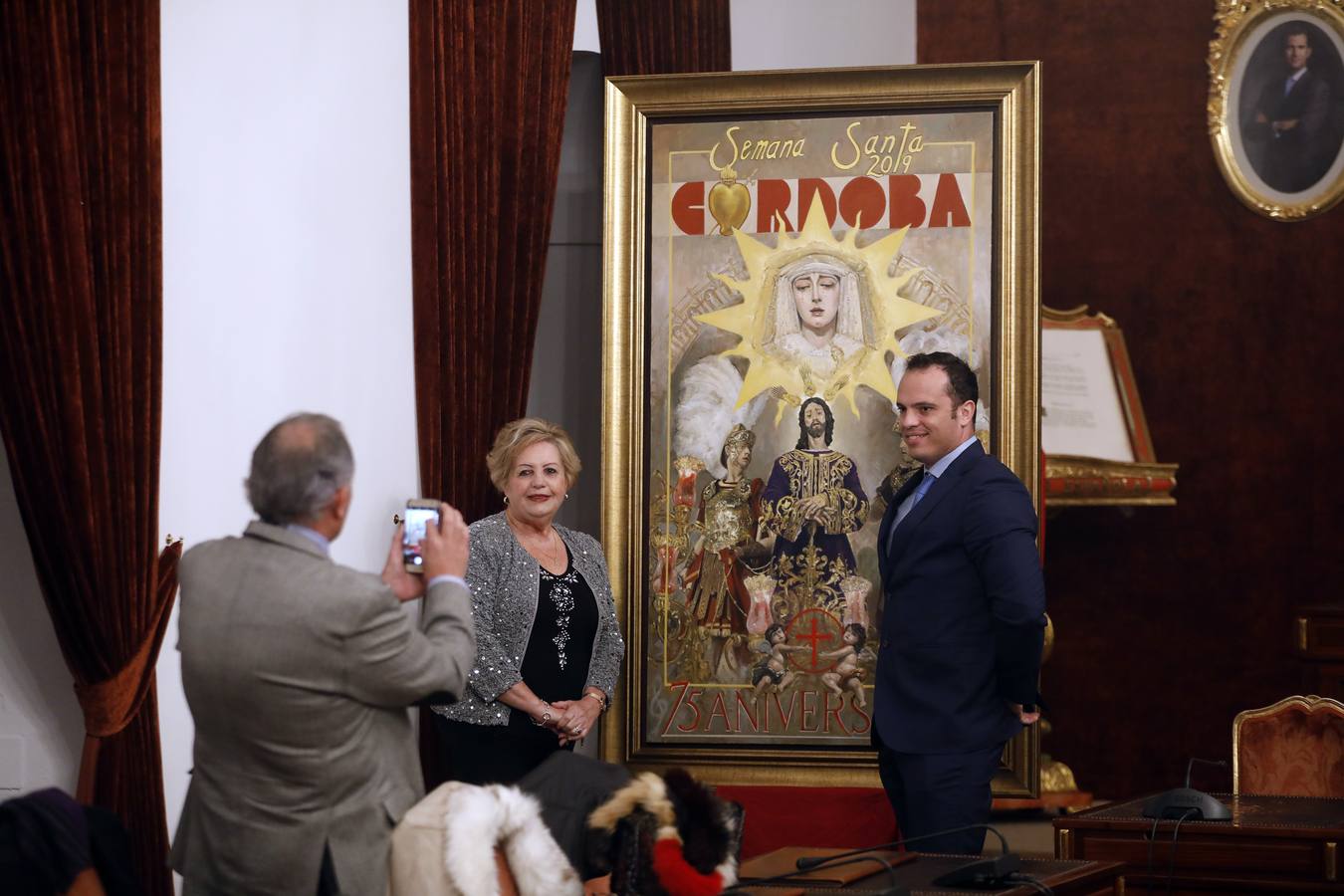 La presentación del cartel de la Semana Santa de Córdoba de 2019, en imágenes