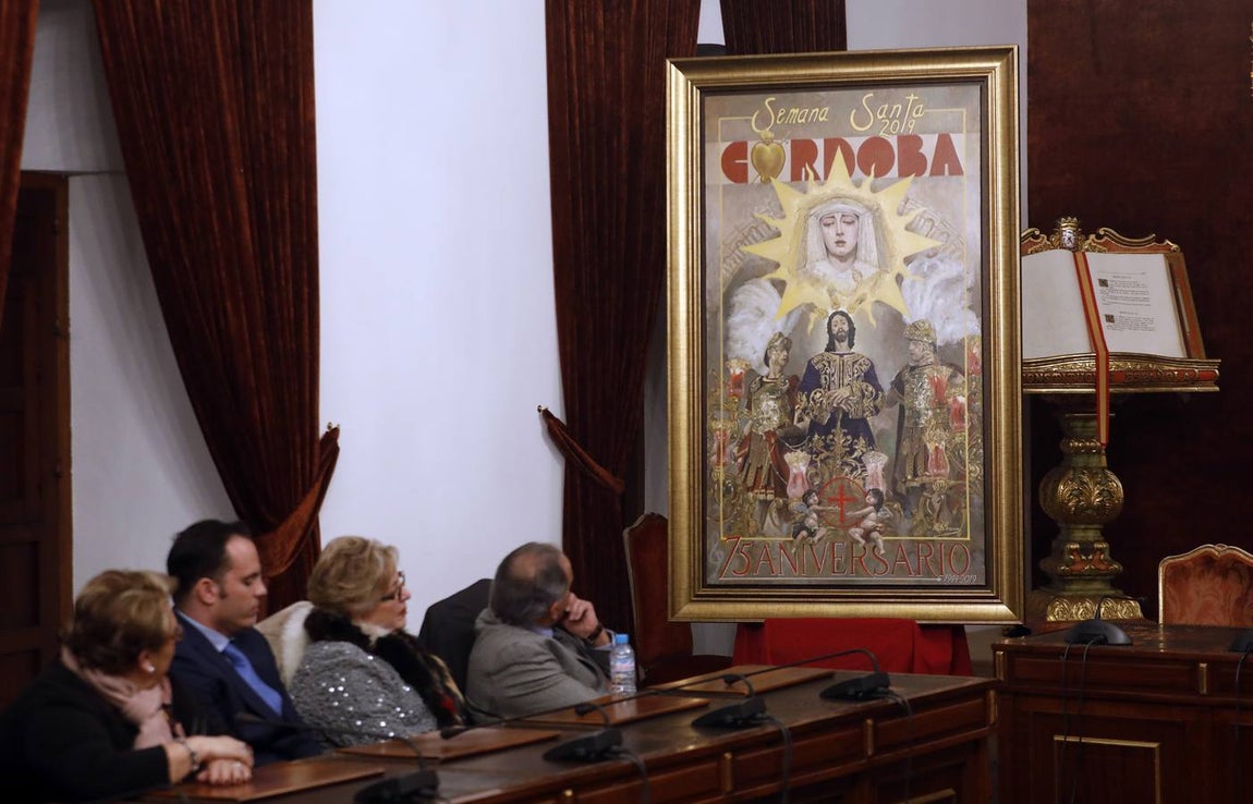La presentación del cartel de la Semana Santa de Córdoba de 2019, en imágenes